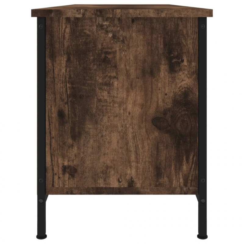 Szafka pod telewizor, przydymiony dąb, 102x35x45 cm