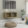 Szafka pod TV, dąb sonoma, 80x30x30 cm, materiał drewnopochodny
