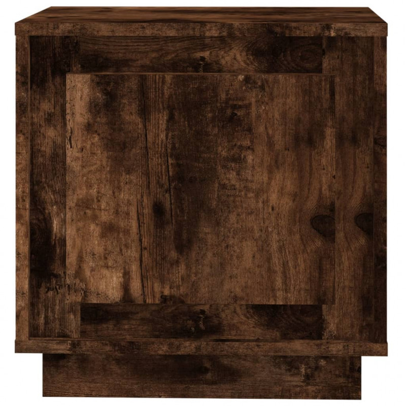 Szafki nocne, 2 szt., przydymiony dąb, 44x35x45 cm