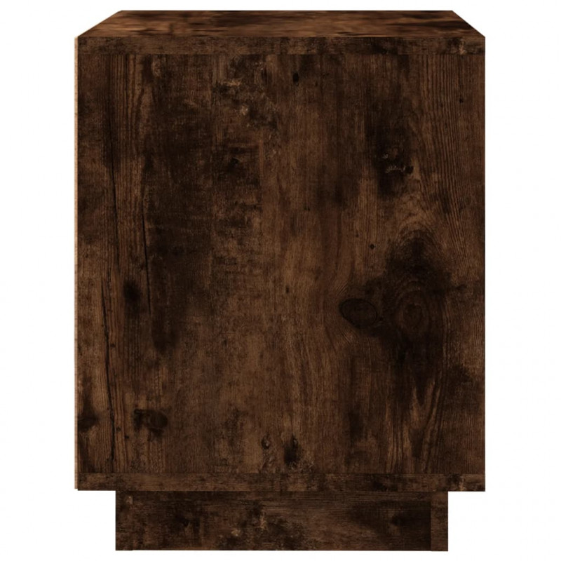 Szafki nocne, 2 szt., przydymiony dąb, 44x35x45 cm