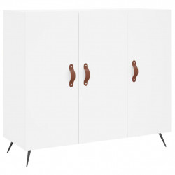 Szafka, biała, 90x34x80 cm, materiał drewnopochodny