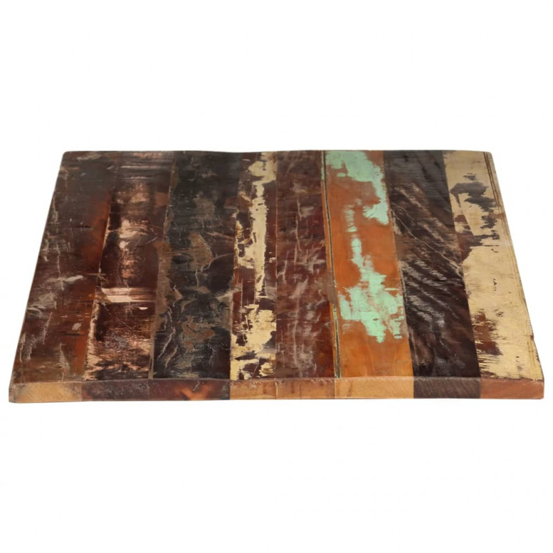 Prostokątny blat stołowy, 60x120 cm, 25-27 mm, drewno z odzysku