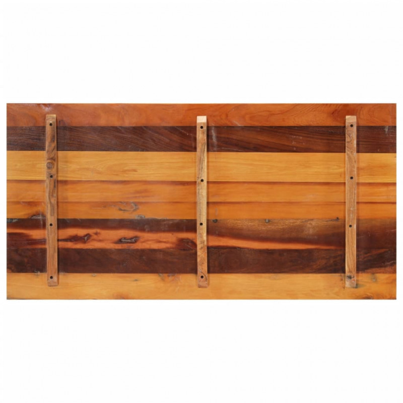 Prostokątny blat stołowy, 60x120 cm, 25-27 mm, drewno z odzysku
