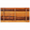 Prostokątny blat stołowy, 60x120 cm, 25-27 mm, drewno z odzysku