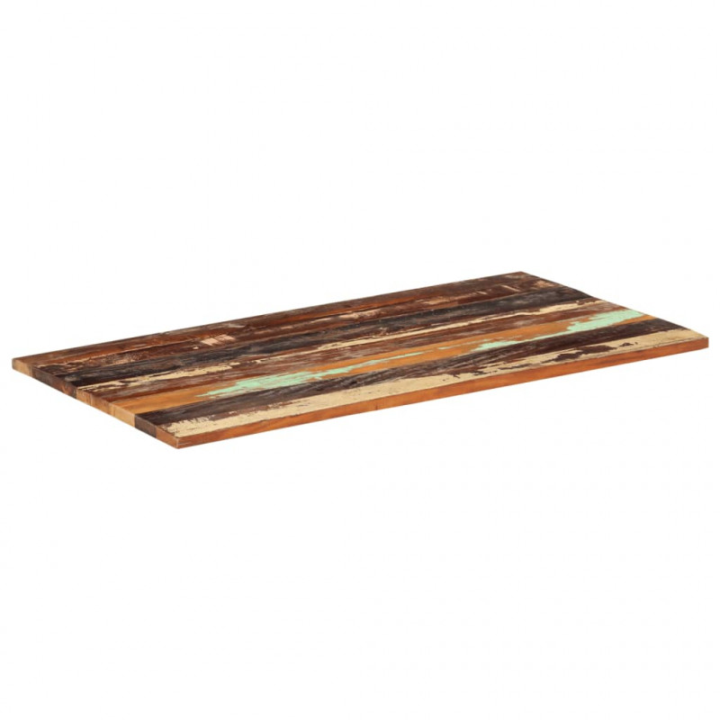 Prostokątny blat stołowy, 60x120 cm, 25-27 mm, drewno z odzysku