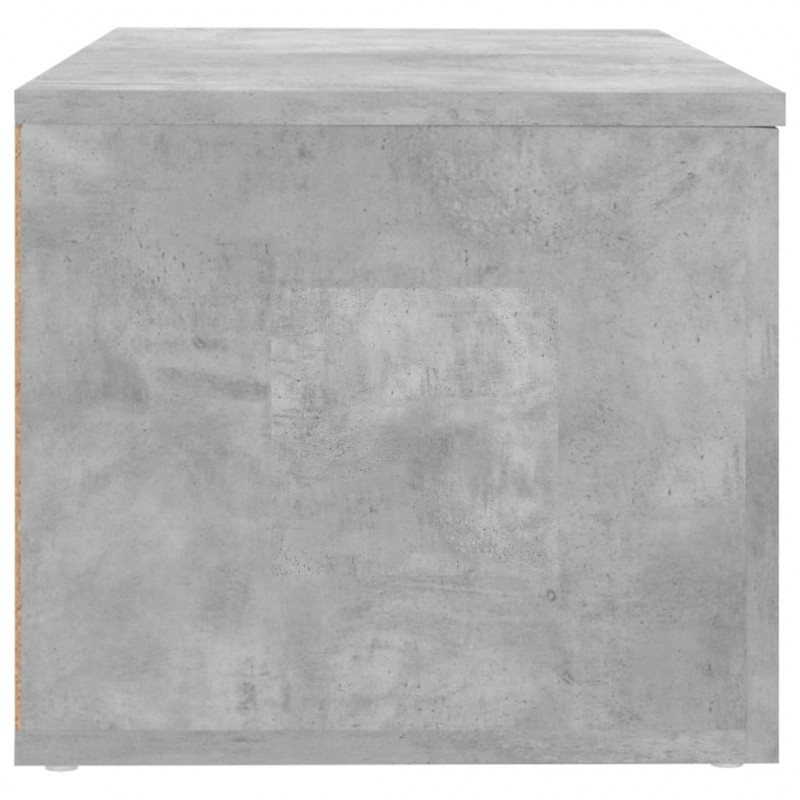 Szafka pod TV, szarość betonu, 80x34x30 cm