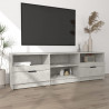 Szafka pod telewizor, szarość betonu, 150x33,5x45 cm