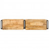 Szafka pod TV, 140x30x40 cm, lite drewno mango