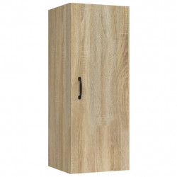 Szafka wisząca dąb sonoma 34,5x34x90 cm materiał drewnopochodny