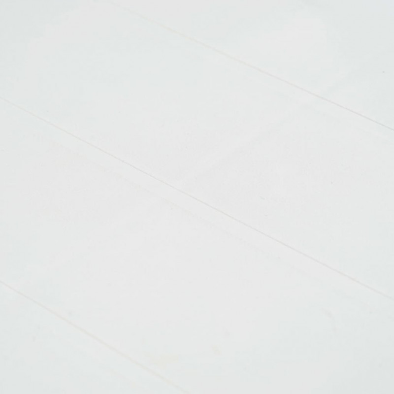 Stół ogrodowy, 220x90x72 cm, plastikowy, biały
