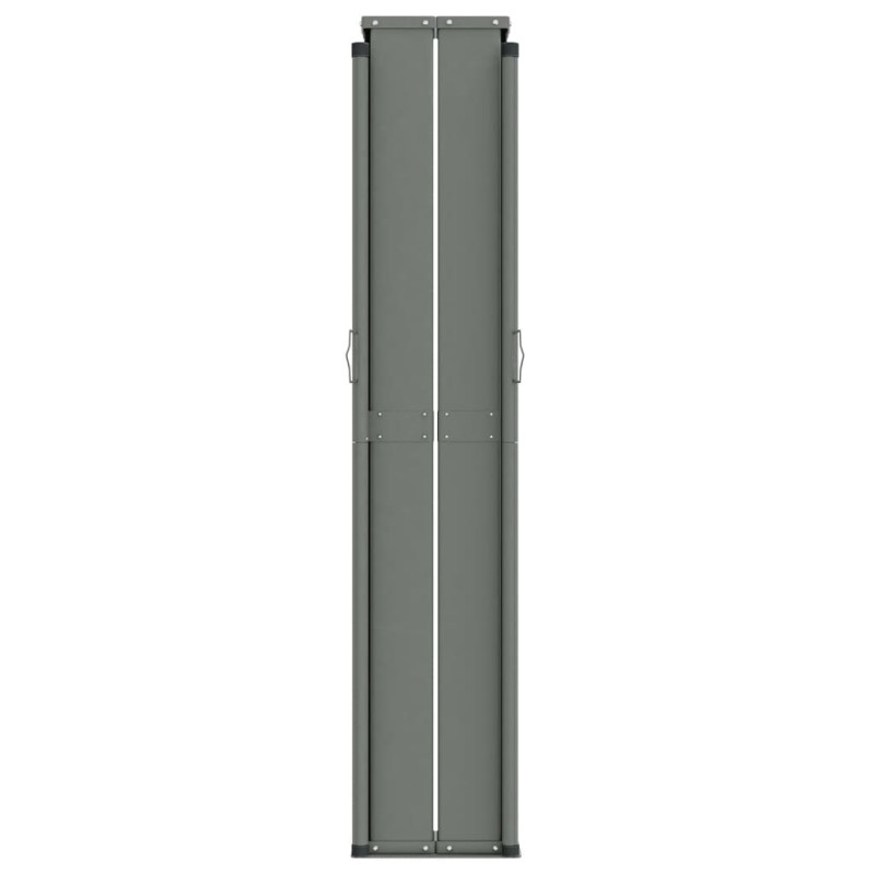 Zwijana markiza boczna, antracytowa, 117x1200 cm