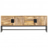 Szafka pod telewizor, 140x30x50 cm, lite drewno mango