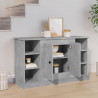 Szafka, szarość betonu, 100x35,5x60 cm, materiał drewnopochodny