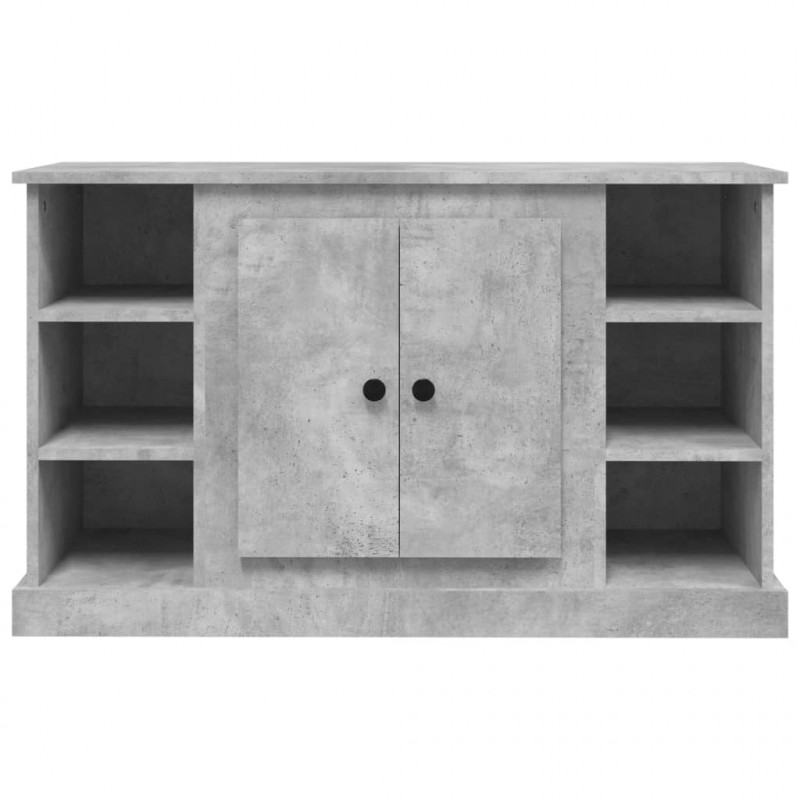 Szafka, szarość betonu, 100x35,5x60 cm, materiał drewnopochodny