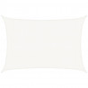 Żagiel przeciwsłoneczny, 160 g/m², biały, 3x4,5 m, HDPE