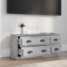 Szafka pod TV, szarość betonu, 100x35,5x45 cm