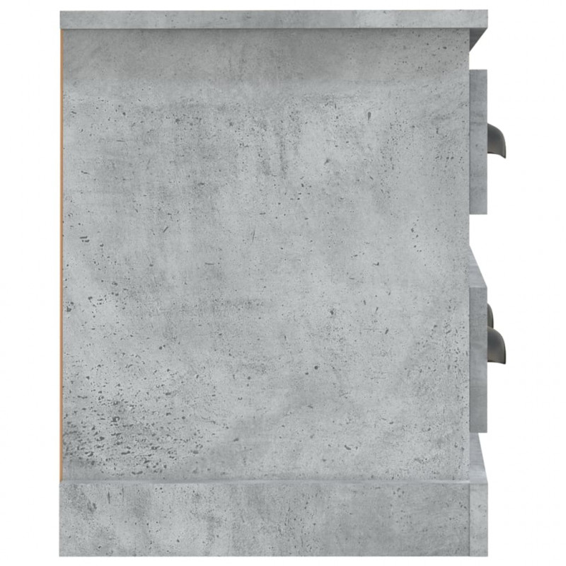 Szafka pod TV, szarość betonu, 100x35,5x45 cm