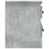 Szafka pod TV, szarość betonu, 100x35,5x45 cm