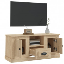 Szafka pod TV dąb sonoma 100x35,5x45 cm materiał drewnopochodny