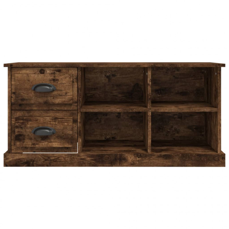 Szafka pod TV, przydymiony dąb, 102x35,5x47,5 cm