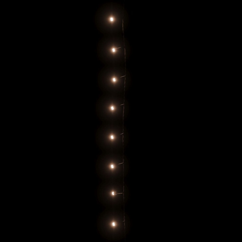 Lampki LED, 300 diod, ciepła biel, 30 m, PVC