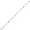 Lustro łazienkowe z LED, białe, 100x8,5x37 cm, akryl