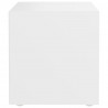 Szafki pod TV 4 szt., białe 37x35x37 cm materiał drewnopochodny