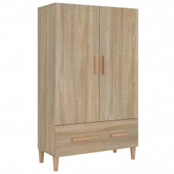 Wysoka szafka, dąb sonoma 70x31x115 cm, materiał drewnopochodny