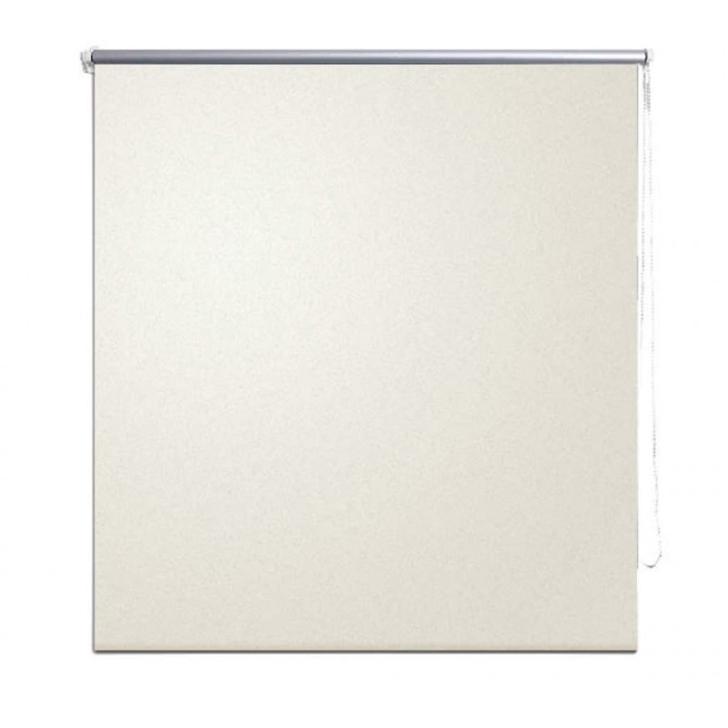 Roleta przeciwsłoneczna 120 x 230 cm kremowo biała