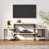 Szafka pod TV, dąb sonoma, 117x35x52cm, materiał drewnopochodny