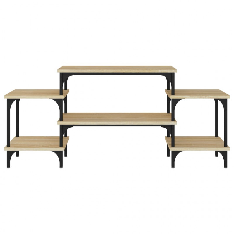 Szafka pod TV, dąb sonoma, 117x35x52cm, materiał drewnopochodny