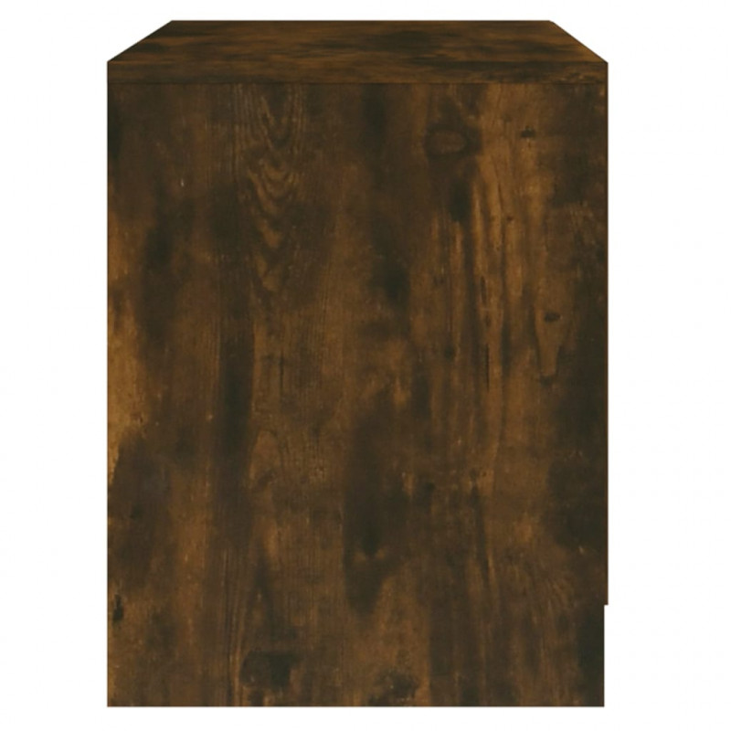 Szafki nocne, 2 szt., przydymiony dąb, 45x34,5x44,5 cm