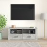Szafka pod TV, szarość betonu, 100x35x40 cm