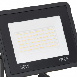 Reflektor LED z uchwytem, 2x50 W, ciepłe białe światło