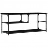 Szafka pod telewizor, czarna, 103x38x46,5 cm