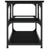 Szafka pod telewizor, czarna, 103x38x46,5 cm