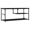 Szafka pod telewizor, czarna, 103x38x46,5 cm