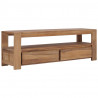 Szafka pod TV, 120 x 30 x 40 cm, lite drewno tekowe