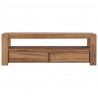 Szafka pod TV, 120 x 30 x 40 cm, lite drewno tekowe