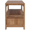 Szafka pod TV, 120 x 30 x 40 cm, lite drewno tekowe