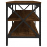 Szafka pod telewizor, brązowy dąb, 140x40x50 cm
