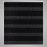 Roleta Zebra 100 x 175 cm Czarna