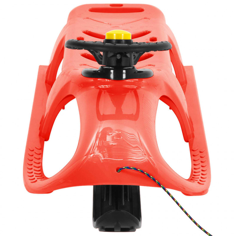 Nartosanki, czerwone, 102,5x40x23 cm, polipropylen