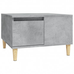 Stolik kawowy, szarość betonu, 55x55x36,5 cm
