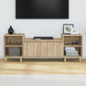 Szafka pod telewizor, dąb sonoma, 160x35x55 cm