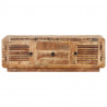 Szafka pod TV, 120x30x40 cm, surowe drewno mango
