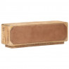 Szafka pod TV, 120x30x40 cm, surowe drewno mango