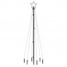 Choinka z kołkiem gruntowym, 108 zimnych białych LED, 180 cm