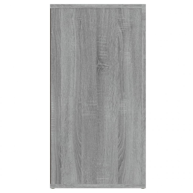 Szafka, szary dąb sonoma, 120x36x69 cm, materiał drewnopochodny