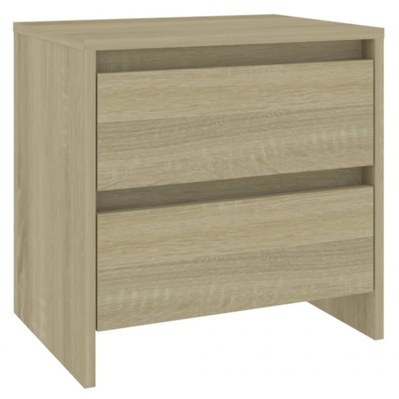 Szafka nocna dąb sonoma 45x34,5x44,5 cm materiał drewnopochodny